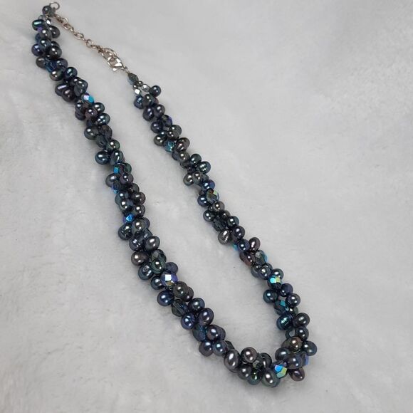 Freshwater Pearl Luminous Layered Necklace - Picture 4 of 8